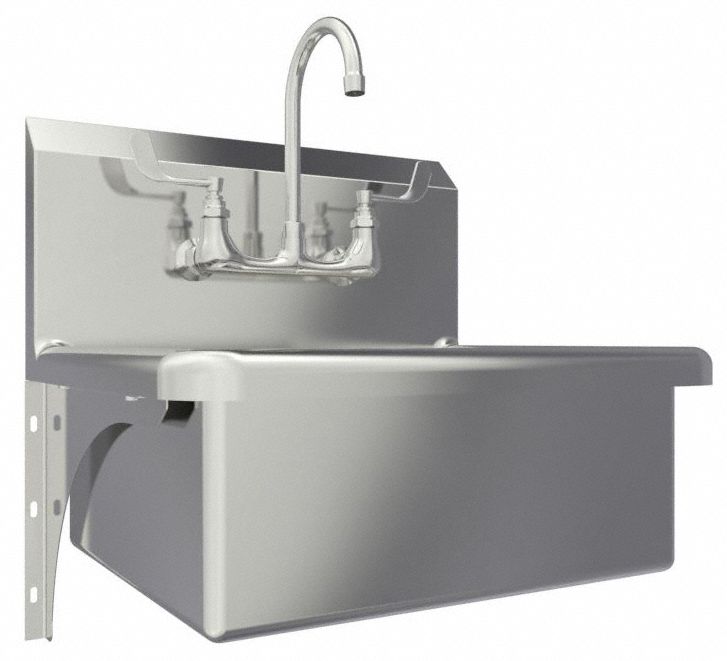 SANI-LAV 504F05 Sani-Lav Hand Sink Rectangle 20inx17inx9in