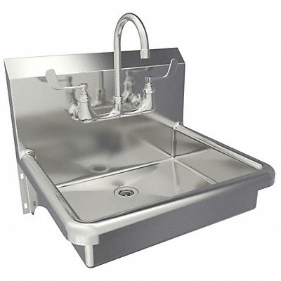 SANI-LAV 5A4F SaniLav Hand Sink Rectangle 19inx15-1/2inx5in