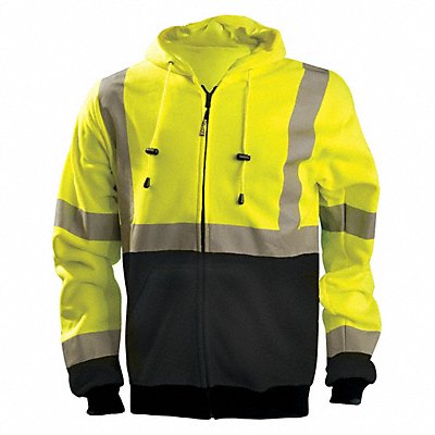 OCCUNOMIX LUXSWTHZBKY3X Sweatshirt Hi-Vis Yellow 3XL