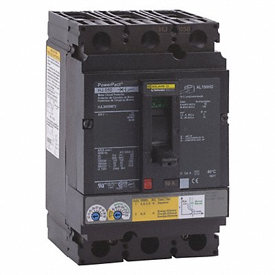 SQUARE D HJL36050M72 Motor Circuit Protector 600V 50A
