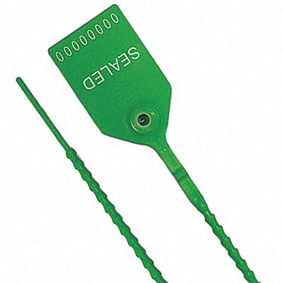 UNIVERSEAL UPULLHD12GREEN100 Pull-Tight Seals Green Plastic PK100