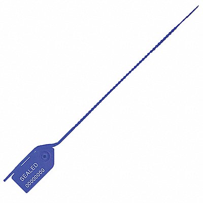 UNIVERSEAL UPULLMDTABLUE100 Pull-Tight Seals Blue Plastic PK100