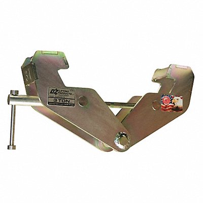 OZ LIFTING PRODUCTS OZ3BCA Beam Flange Clamp Steel 6 000 lb