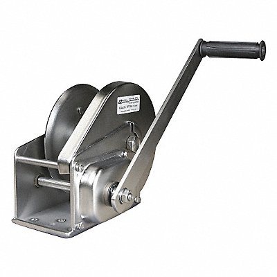 OZ LIFTING PRODUCTS OZ1500BWSS Hand Winch 1500 lb 6-57/64 in.Overall W