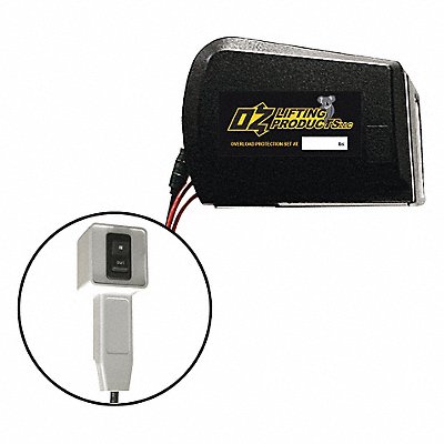 OZ LIFTING PRODUCTS OZDCW Electric Winch Black 0.6 Motor HP