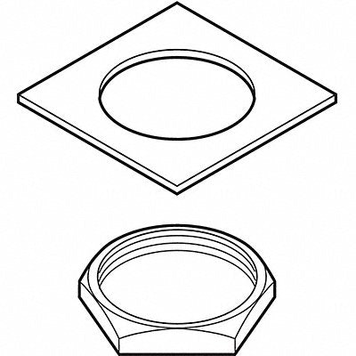 DELTA FAUCET COMPANY RP6087 Nut Fits Delta