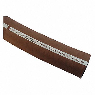 BOSTON H034964100 Material Hose 4 I.D.100 ft 100 psi
