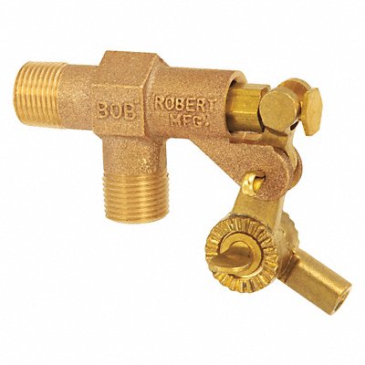 BOB R40038 Float Valve 3/8 in Pipe Brass MNPT