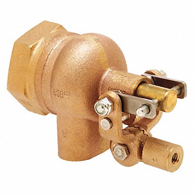 BOB R605T114 Float Valve 1-1/4 in Pipe Brass FNPT