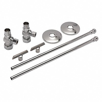 ZURN Z8804XLLRLKQPC Angle Supply Stop 2-3/4 in L Brass