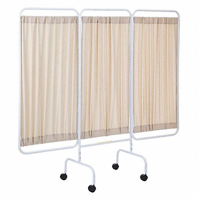 R B WIRE PRODUCTS INC. PSS3CAMBGF Privacy Screen 3 Panel 69inH Beige