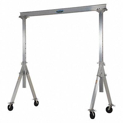 VESTIL AHA41210 Adjustable Alum Gantry Crane 4K 12 x 10