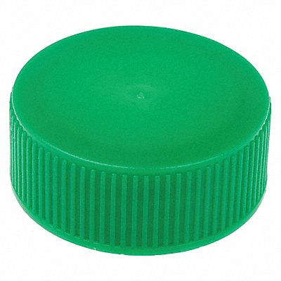 CELLTREAT 229453 Cap 35 mm Dia Green PK500