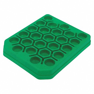 CELLTREAT 229429 Centrifuge Tube Rack Green 23cm L PK5