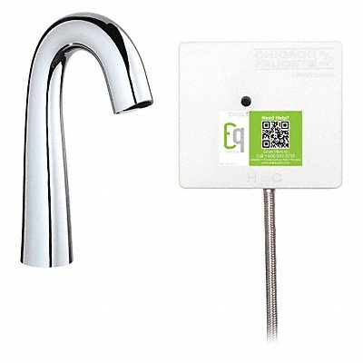 CHICAGO FAUCETS EQC11A11ABCP Mid Arc Chrome Chicago Faucets 0.5gpm