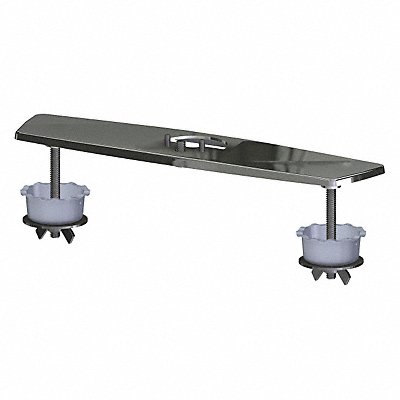 CHICAGO FAUCETS EQA13KJKCP Trim/Cover Plate Chrome 10-1/4 L 2-1/2 W
