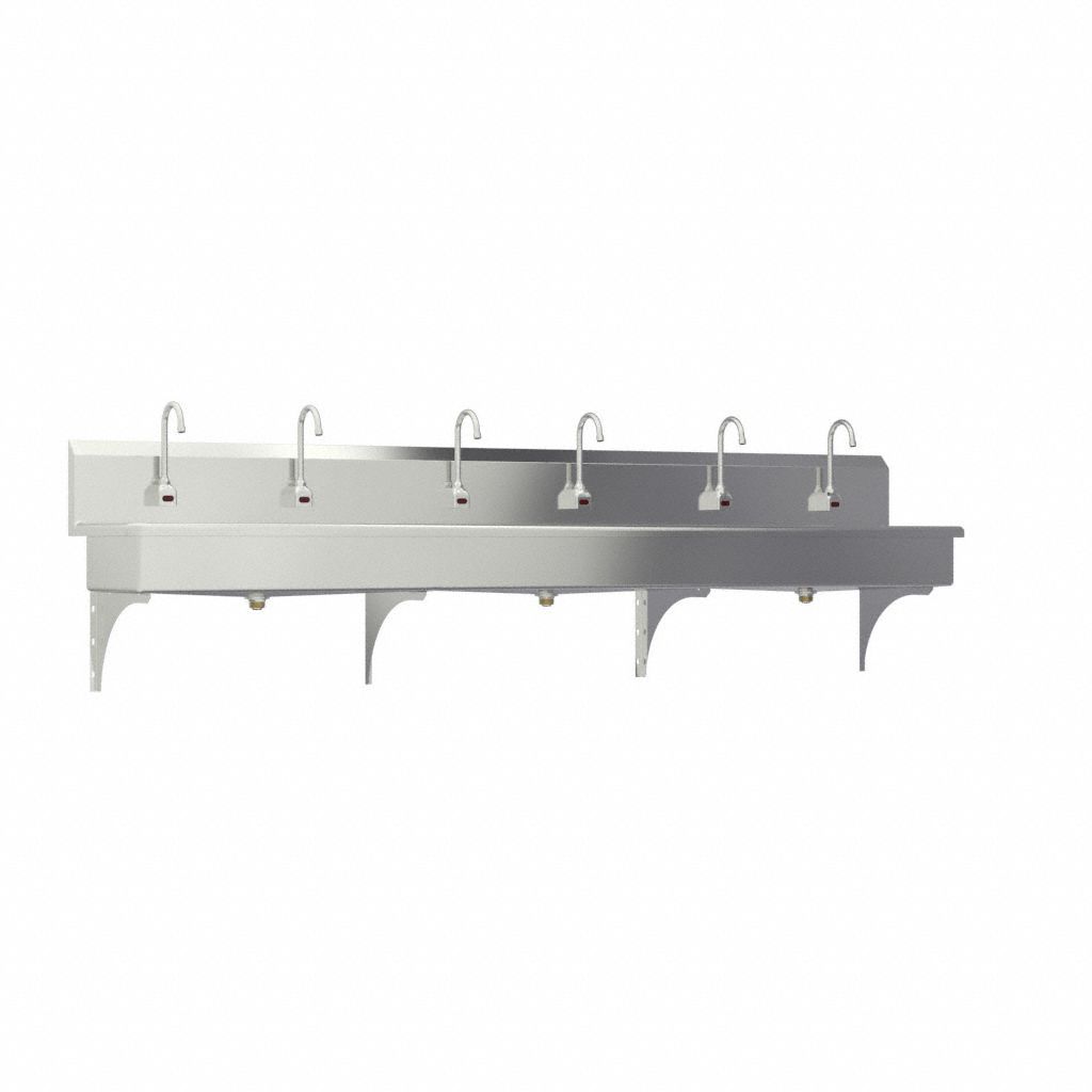 SANI-LAV 512WAL05 SaniLav Wall Wash Rec 117inx16-1/2inx8in