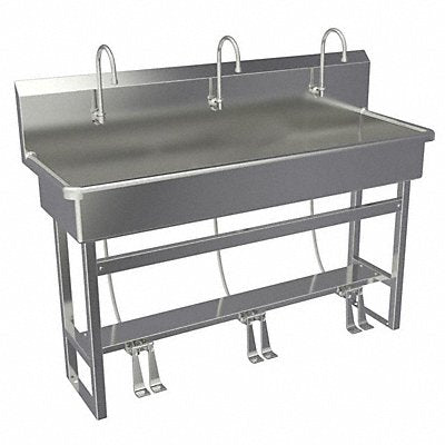 SANI-LAV 56FSL05 SaniLav Wash Station Rectangular 57inx16-1/2inx8in