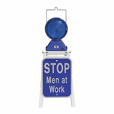 RAILHEAD GEAR PSM900SBS LED Stop Sign Aluminum Blue White