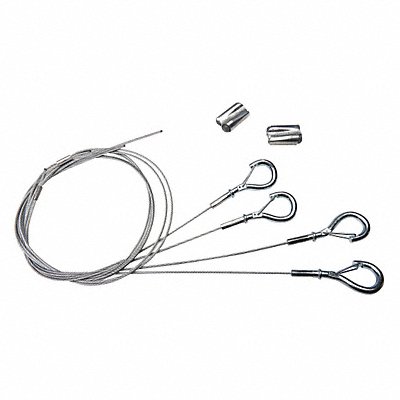 LUMINATION 5FTYCBLKIT CableMountKit Cable Hook60 L 1/4 W 1/4 H