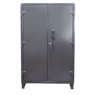 STRONG HOLD 46244PDLX Storage Cabinet 78 x48 x24 DrkGry 4Shlv