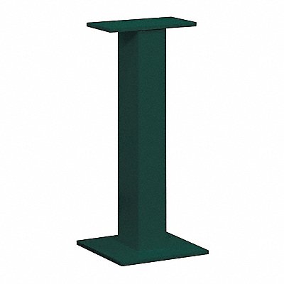 SALSBURY INDUSTRIES 3395GRN Standard Pedestal Green 30-1/2in H 20 lb