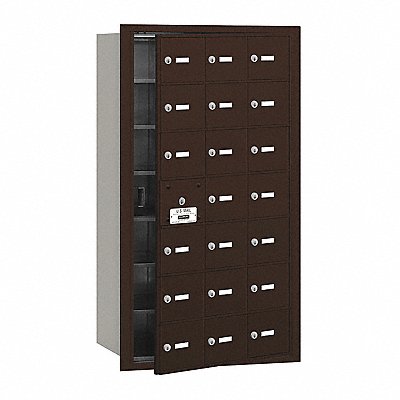 SALSBURY INDUSTRIES 3621ZFU Mailbox 4B+ 20 Doors Bronze 40-3/4in H
