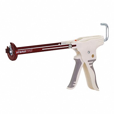 NEWBORN 212HTD Dripless Caulk Gun Steel Red