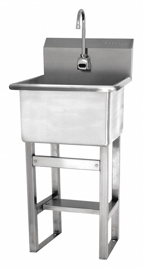 SANI-LAV U1818A SaniLav Util Sink Square 18inx18inx12in