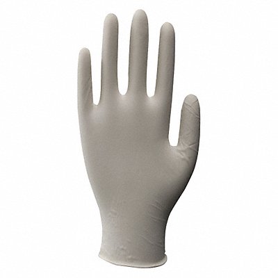 CONDOR 48UM25 J4950 Disposable Gloves Rubber Latex M PK100