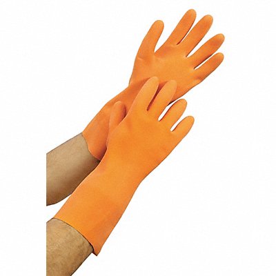 CONDOR 48UP34 J4885 Gloves 29 mil Size 10 Orange PR