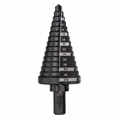 MILWAUKEE 48899335 Step Cone Drill 6mm to 35mm HSS