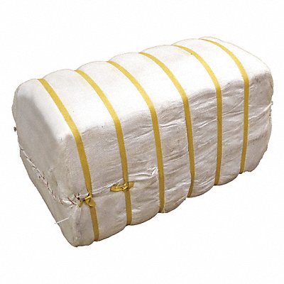 PROCLEAN BASICS Z99303 White T-Shirt Knit Rags 100lb. Bale