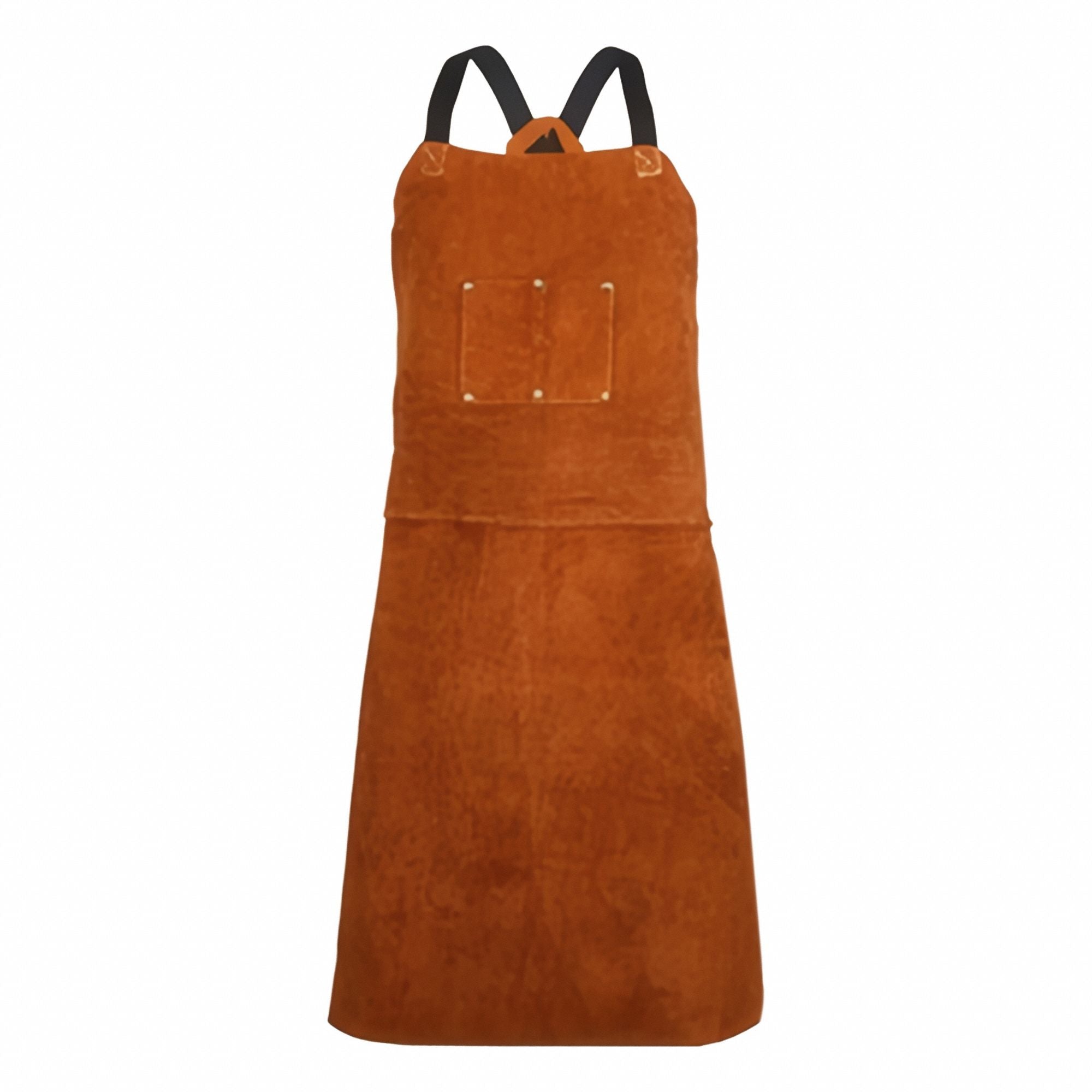 TILLMAN 3848 24X48 Dk Brown Lth Bib Apron