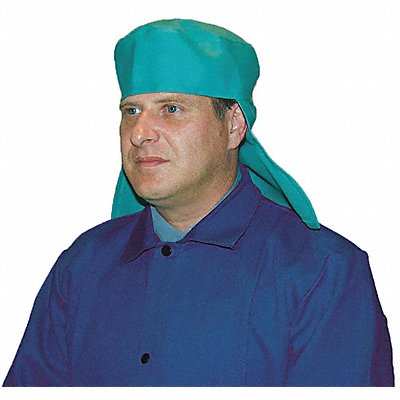 TILLMAN 6011L Lg 9Oz Grn Skull Cape W/Dr