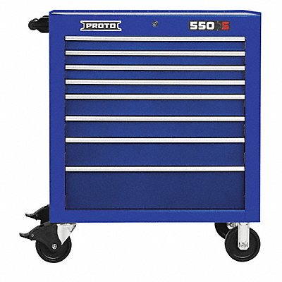 PROTO J5534418BL Rolling Tool Cabinet Blue Heavy Duty