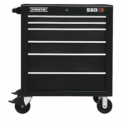 PROTO J5534416BK Rolling Tool Cabinet Red Heavy Duty