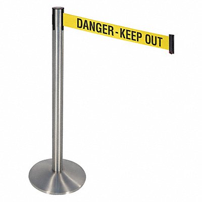 RETRACTA-BELT 330SSDKO Barrier Post 10ft Belt L Danger Keep Out