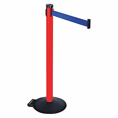 RETRACTA-BELT 305PRDBL Barrier Post Blue Belt 2 in Belt W
