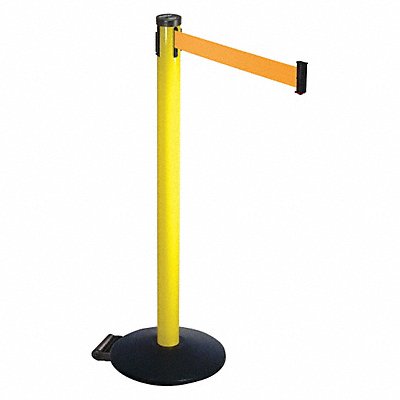 RETRACTA-BELT 305YAOR Barrier Post Orange Belt 2 in Belt W
