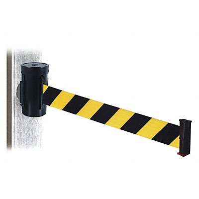 RETRACTA-BELT WH700SBBYDMM Belt Barrier Black Magnet Black/Yellow Belt