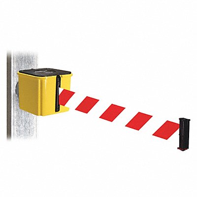 RETRACTA-BELT WH412YW20RWDMM Belt Barrier Yl Magnet Rd/Wt Belt 20ft.L