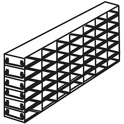 ARGOS TECHNOLOGIES RDML66A Freezer Rack SS 5-1/32 L x 1-1/2 H