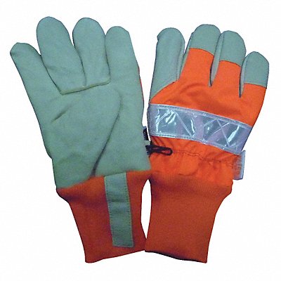 CONDOR 48WU03 Gloves 2XL Gold/Orange Thinsulate PR