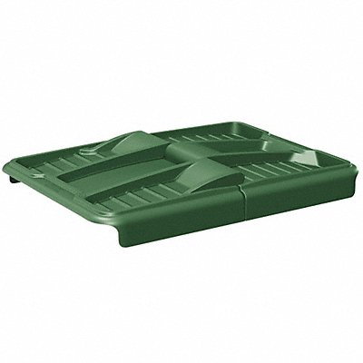 CORTECH CC783L Cube Truck Lid Green 30 Wx53 Lx6 H HDPE