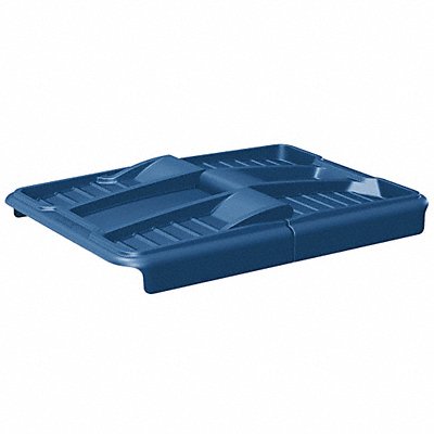 CORTECH CC680L Cube Truck Lid Blue 30 Wx53 Lx6 H HDPE