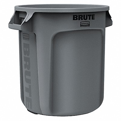 RUBBERMAID COMMERCIAL PRODUCTS FG261000Grey J6001 Utility Container 10 gal Grey