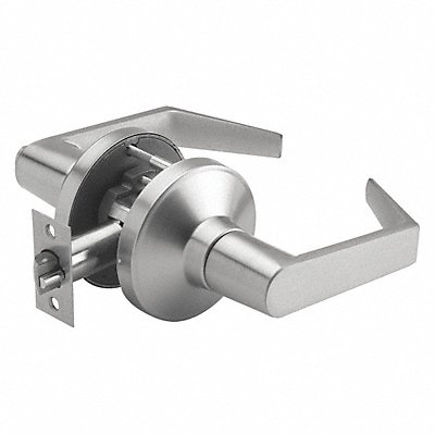 GRAINGER GP126PHL626234ASA Door Lever Lockset PHL Angled Style