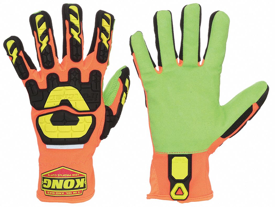 IRONCLAD LPIOC507XXXL Impact Gloves Slip On 3XL Gauntlet PR