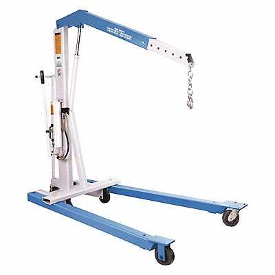 OTC 1820 Mobile Floor Crane Steel 4400 lb.